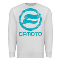 Dove Grey CF Moto Vintage UTV ATV SXS original off road Gift Long Sleeve Premium Sweatshirt - lanVoArt