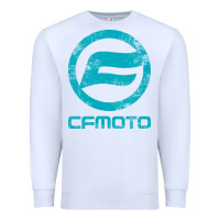 White CF Moto Vintage UTV ATV SXS original off road Gift Long Sleeve Premium Sweatshirt - lanVoArt