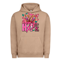Pigment Burro hope with woman hands Urban Hoodie - AdoDesignShop