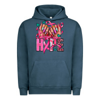Pigment Midnight Navy hope with woman hands Urban Hoodie - AdoDesignShop