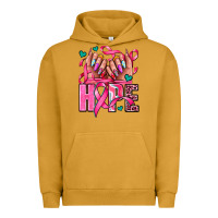 Pigment Peanut Butter hope with woman hands Urban Hoodie - AdoDesignShop