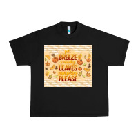 Black fall breeze crunchy leaves Urban Heavy Tee - TumblerDesignByShophia