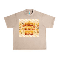 French Oak fall breeze crunchy leaves Urban Heavy Tee - TumblerDesignByShophia