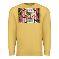 Antique Gold Trick rawr treat kids bottle Premium Sweatshirt - Artiststas