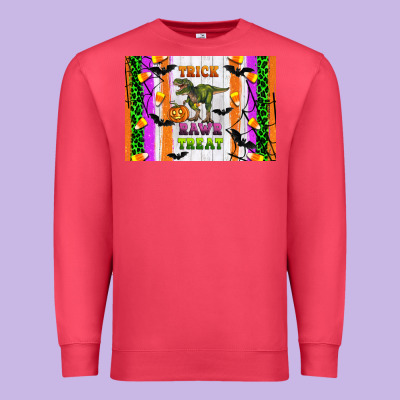 Trick Rawr Treat Kids Bottle Premium Sweatshirt Designed By Artiststas
