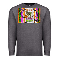 Charcoal Heather Trick rawr treat kids bottle Premium Sweatshirt - Artiststas