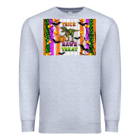 Heather Grey Trick rawr treat kids bottle Premium Sweatshirt - Artiststas
