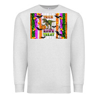 Oatmeal Heather Trick rawr treat kids bottle Premium Sweatshirt - Artiststas