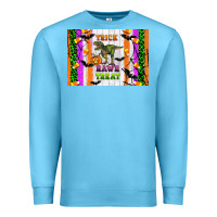 Ocean Blue Trick rawr treat kids bottle Premium Sweatshirt - Artiststas
