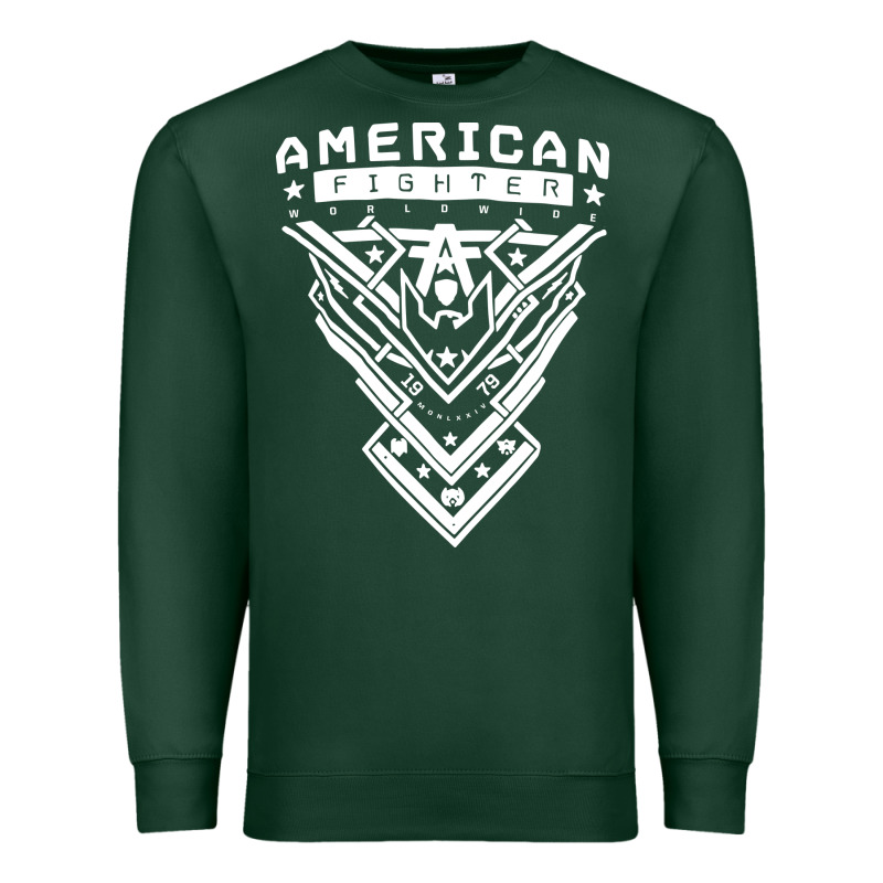 American Fighter 3 Premium Sweatshirt by lanVoArt | Teevron