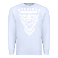 White American Fighter 3 Premium Sweatshirt - lanVoArt