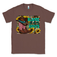 Chestnut blame all on my roots Classic Tee - RacoonDesign