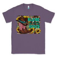 Lavender blame all on my roots Classic Tee - RacoonDesign