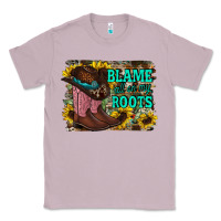 Lilac blame all on my roots Classic Tee - RacoonDesign