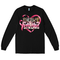 Black brave and strong cancer awareness Long Sleeve Tee - CowGirlArtShop