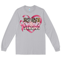 Moon Dust brave and strong cancer awareness Long Sleeve Tee - CowGirlArtShop