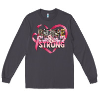 Smoke brave and strong cancer awareness Long Sleeve Tee - CowGirlArtShop