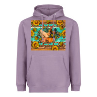 Lavender Fall coop animals pumpkin Heavyweight Hoodie - Artiststas