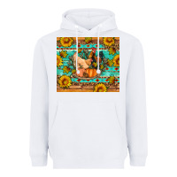 White Fall coop animals pumpkin Heavyweight Hoodie - Artiststas