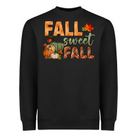 Black fall sweet fall Heavyweight Sweatshirt - BundleAndBundleShop