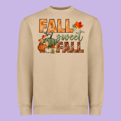 Fall Sweet Fall Heavyweight Sweatshirt Designed By Bundleandbundleshop
