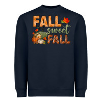 Navy fall sweet fall Heavyweight Sweatshirt - BundleAndBundleShop