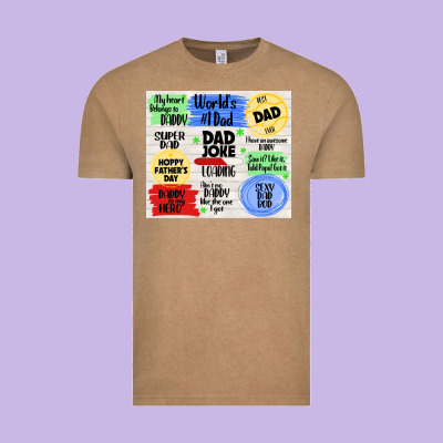Dad Joke Loading Vintage Tee Designed By Tumblerdesignbyshophia
