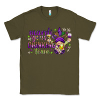 Army Green Mardi Gras Day Nurse Classic Tee - NancyCooperArtShop
