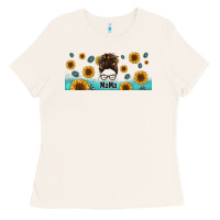 Bone western mama messy bun Ladies Tee - Jasminsmagicworld