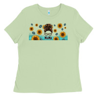 Matcha western mama messy bun Ladies Tee - Jasminsmagicworld