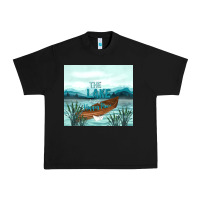 Black the lake is my happy place Urban Heavy Tee - TumblerDesignByShophia