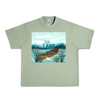 Oil Green the lake is my happy place Urban Heavy Tee - TumblerDesignByShophia