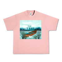 Salmon the lake is my happy place Urban Heavy Tee - TumblerDesignByShophia