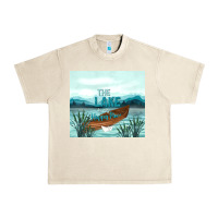 Sandshell the lake is my happy place Urban Heavy Tee - TumblerDesignByShophia