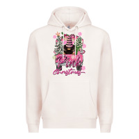 Pale Pink Pink Christmas Truck Gnome Premium Hoodie - FaDigitalArtStudio