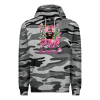 Slate Camo Pink Christmas Truck Gnome Premium Hoodie - FaDigitalArtStudio