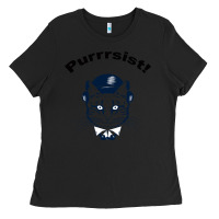 Black Purrrsist Ladies Tee - Bettercallsaul