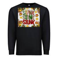 Black Stink stank stunk Premium Sweatshirt - Artiststas