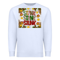 White Stink stank stunk Premium Sweatshirt - Artiststas