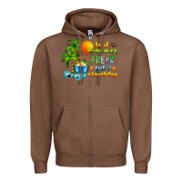 Chestnut Is It Summer Break Zipper Hoodie - CowhideDigitalArt