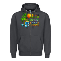 Smoke Is It Summer Break Zipper Hoodie - CowhideDigitalArt
