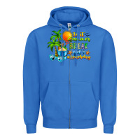 True Royal Is It Summer Break Zipper Hoodie - CowhideDigitalArt