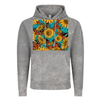 Cloud Rock rustic sunflowers Vintage Hoodie - TumblerDesignByShophia