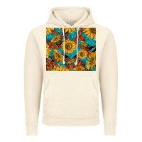 Vintage Artic rustic sunflowers Vintage Hoodie - TumblerDesignByShophia