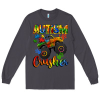 Smoke autism crusher Long Sleeve Tee - CowGirlArtShop