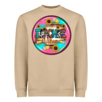 Mushroom teacher vibe earrings Heavyweight Sweatshirt - BundleAndBundleShop