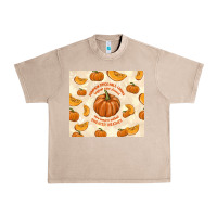 French Oak pumpkin spice fall leaves Urban Heavy Tee - TumblerDesignByShophia