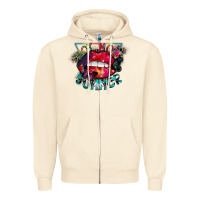 Sandshell hot mom summer Zipper Hoodie - CowhideDigitalArt