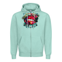 Seafoam hot mom summer Zipper Hoodie - CowhideDigitalArt
