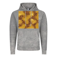 Cloud Rock gold glitter with leopard pattern Vintage Hoodie - TumblerDesignByShophia